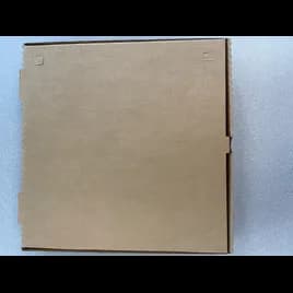 Victoria Bay Pizza Box 16X16X2 IN Corrugated Cardboard Kraft Plain B-Flute 50/Bundle