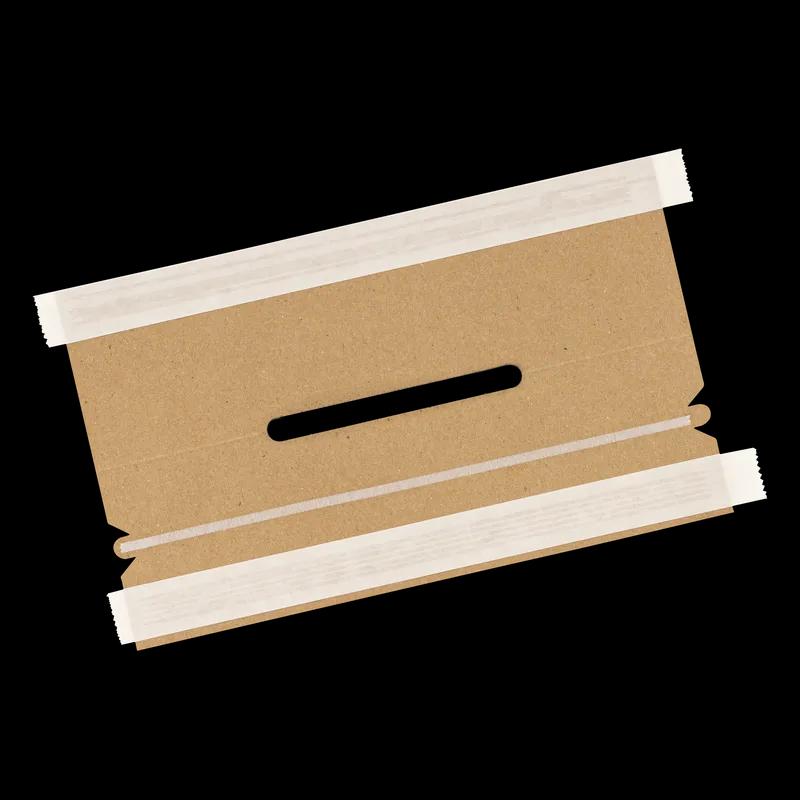 Handle Cuffs™ Bag Seal 10 IN Kraft With Tamper-Evident Closure 250/Case