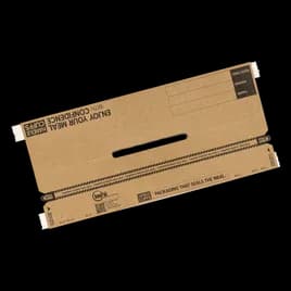 Handle Cuffs™ Bag Seal 13 IN Kraft With Tamper-Evident Closure 250/Case