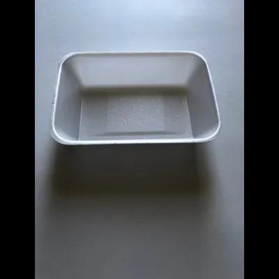 42P Meat Tray 8.25X5.375X1.75 IN Polystyrene Foam White Rectangle 400/Bundle