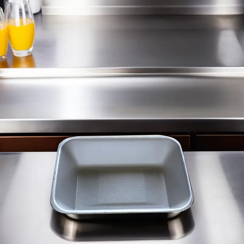 42P Meat Tray 8.25X5.375X1.75 IN Polystyrene Foam White Rectangle 400/Bundle