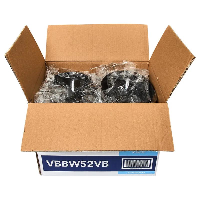 Victoria Bay Luau Bowl 32 OZ PS Black Oval 50/Case