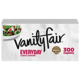 Napkins White Paper 1PLY Everyday 300/Pack