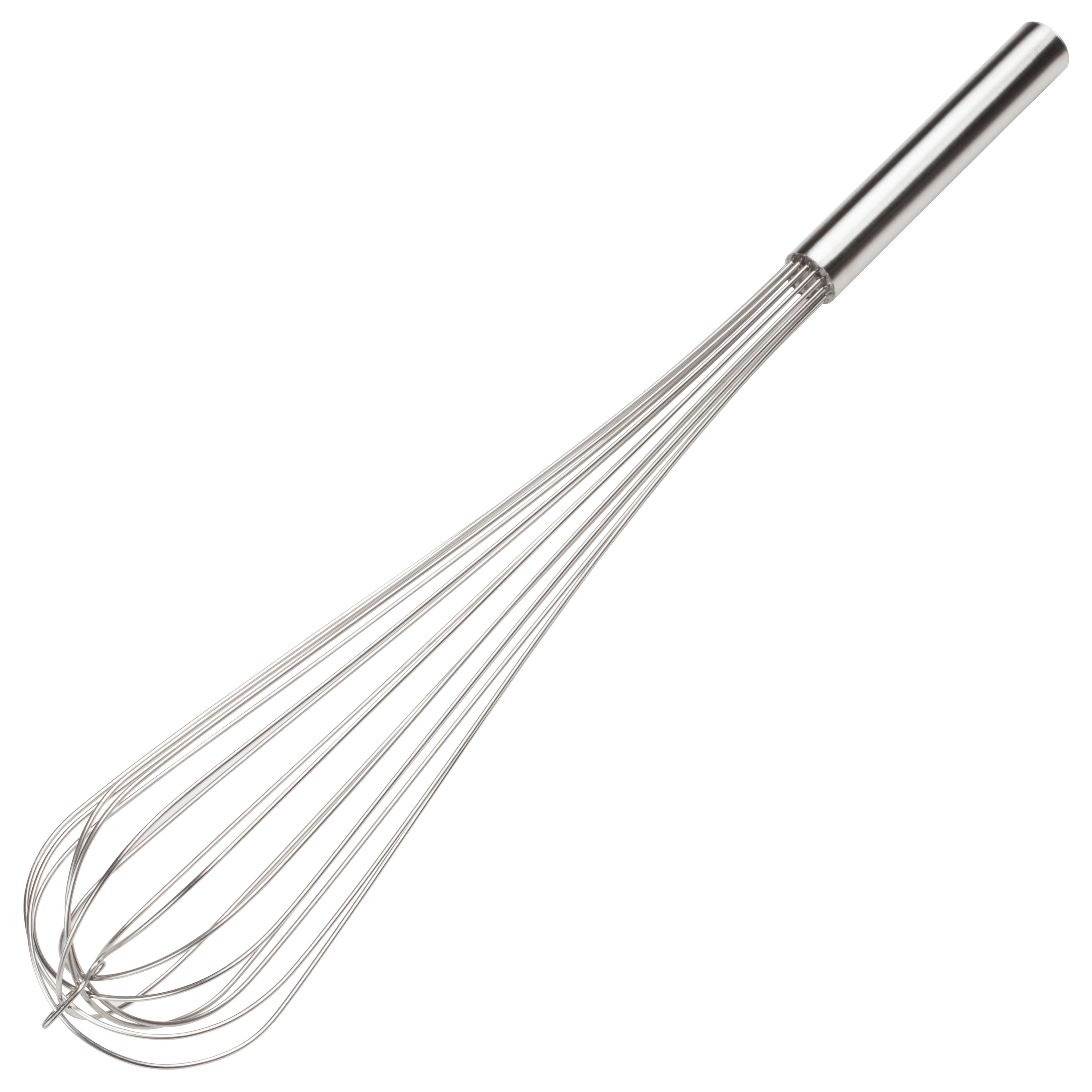 French Whip 24 IN Stainless Steel 1/Each