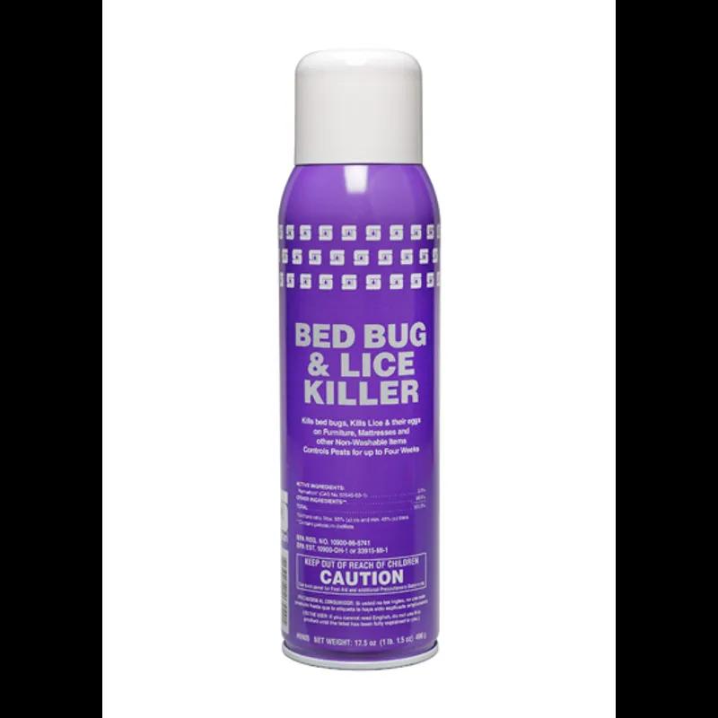 Bug Killer 17.5 OZ Bed Bug Lice Clear Unscented Ready-to-Use (RTU) 12/Case