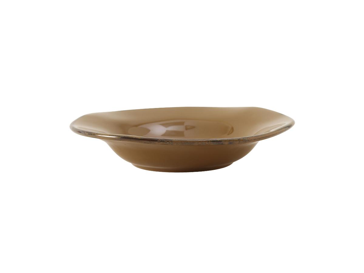 TuxTrendz Artisan Rim Soup Bowl 9X1.75 IN 9.5 OZ China Mojave Round Fully Vitrified 24/Case