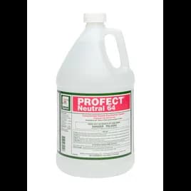 Profect® Neutral 64 Fragrance Free Disinfectant Cleaner 1 GAL Hospital Grade Neutral Dye Free 4/Case