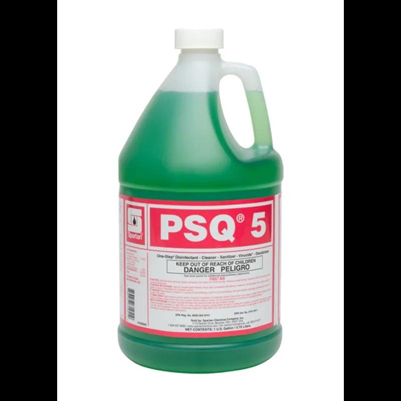 PSQ® 5 Pine One-Step Disinfectant 1 GAL Alkaline 4/Case