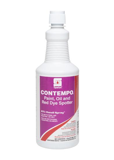Contempo® Paint, Oil and Red Dye Spotter Mild Citrus Scent Carpet Spotter 32 FLOZ RTU 12/Case