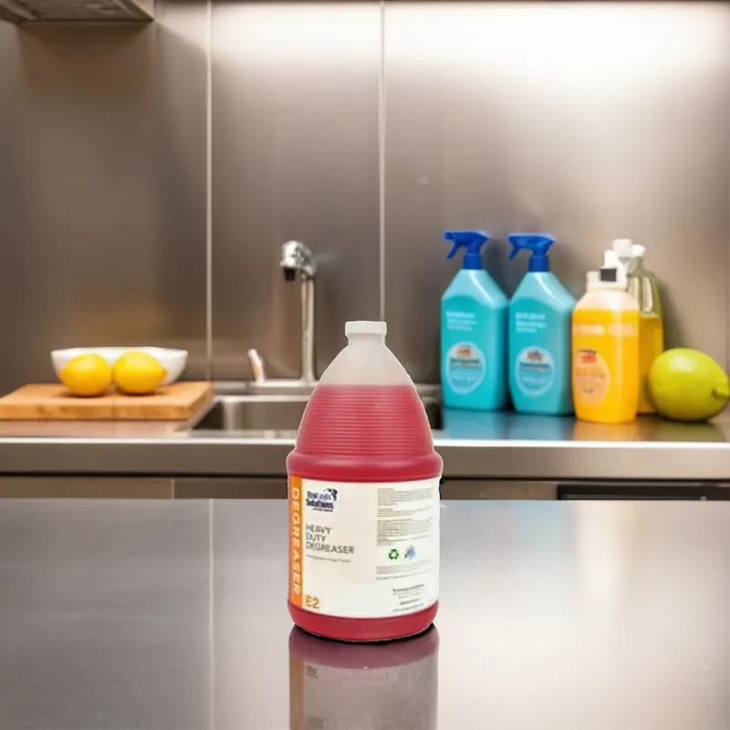 EcoLogic Solutions Citrus Scent Degreaser 1 GAL Multi Surface Heavy Duty Alkaline Concentrate 2/Case