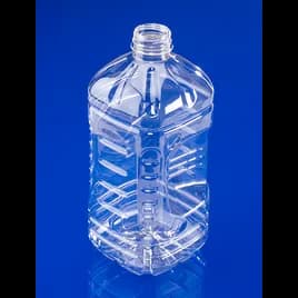 Bottle 64 OZ PET Square 38MM Pinch Grip DBJ Finish 45/Case