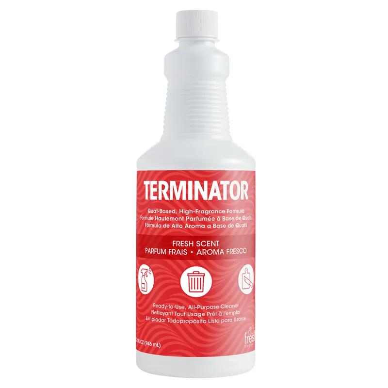 Terminator Fresh Scent All Purpose Cleaner Deodorizer 32 OZ 12/Case