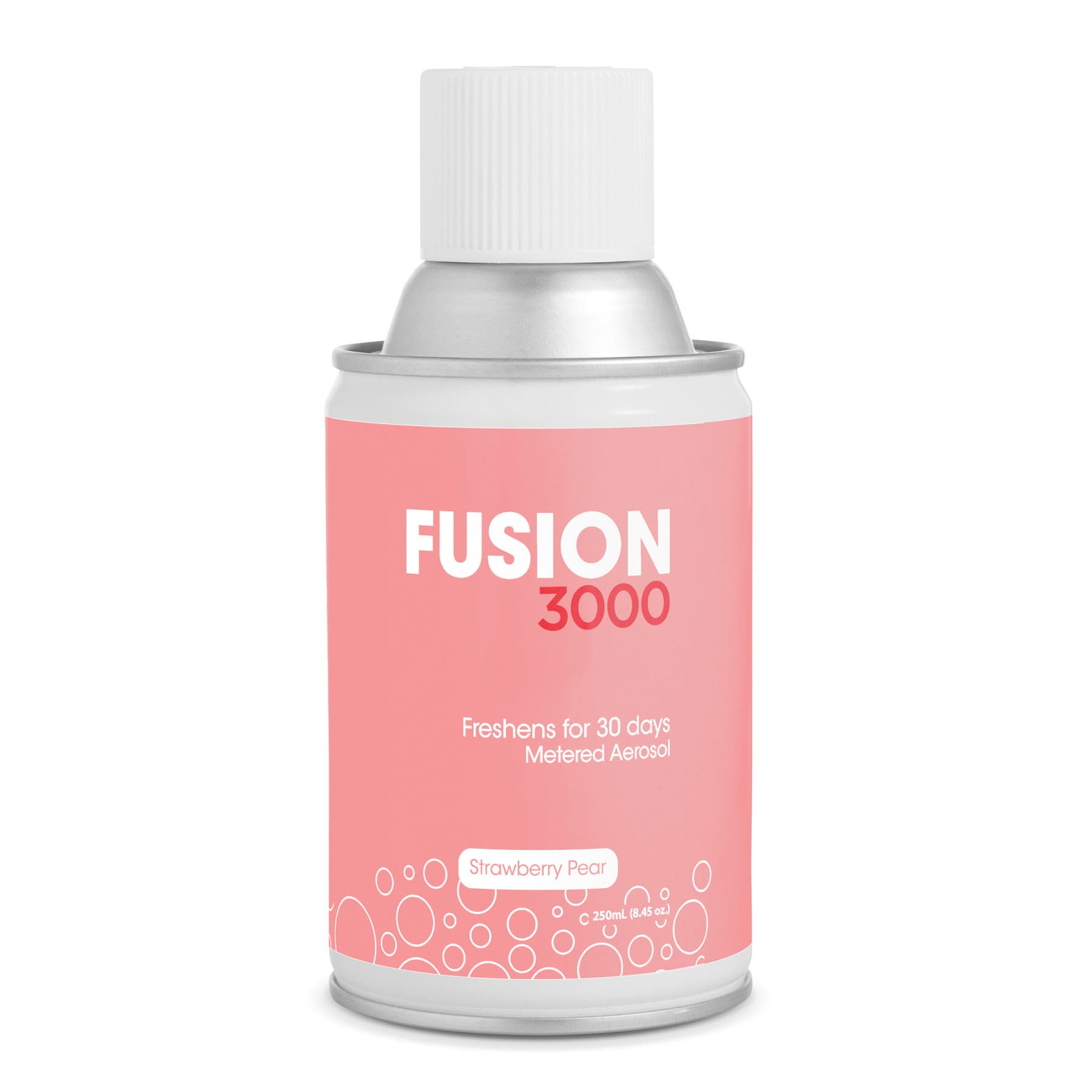 Fusion 3000 Metered Aerosol Refills Air Freshener Strawberry Pear 12/Case