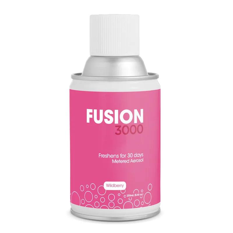 Fusion 3000 Metered Aerosol Refills Air Freshener Wildberry 12/Case