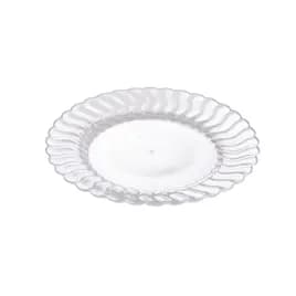Plate 6 IN Plastic Clear Round 180/Case