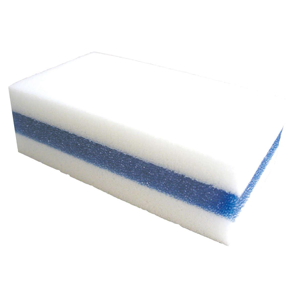 A-Gressive® Glacier Magic Erasing Pad 5X4 IN Melamine Blue White Rectangle 24/Case