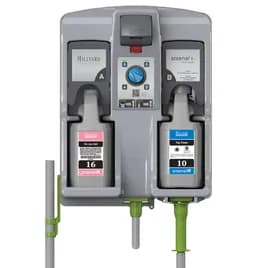Arsenal® One QC - Quick Change Dispenser - E Gap Chemical Dispensing System Plastic Wall Mount 2-Product System 1/Each