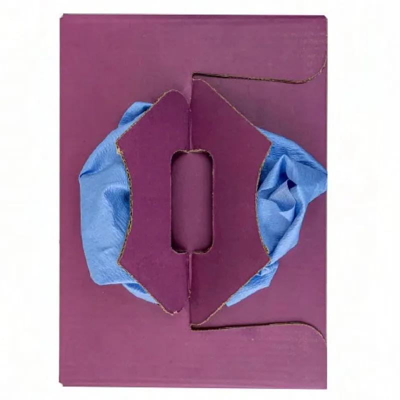 TaskBrand® Sontara A115 Wiper Heavy Duty Spunlace Blue Interfold Low Lint 150 Count/Box