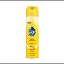 Pledge® Lemon Furniture Polish 9.7 OZ Aerosol 6/Case