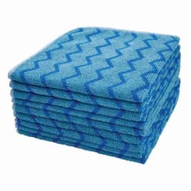 Hygen™ All Purpose Cleaning Cloth 16X16 IN Microfiber Blue 12/Case