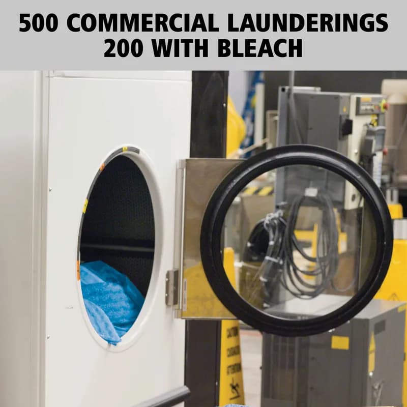 Hygen™ All Purpose Cleaning Cloth 16X16 IN Microfiber Blue 12/Case