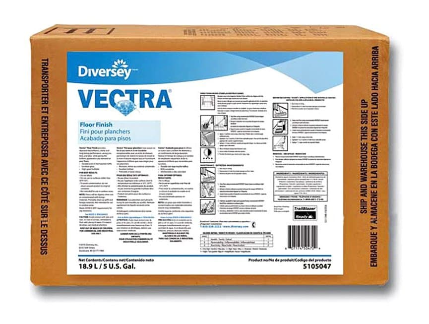 Vectra® Envirobox Diamond Floor Finish 5 GAL 1/Drum