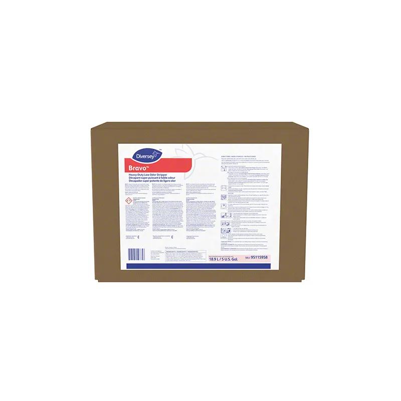 Bravo Low Odor Floor Stripper 5 GAL Heavy Duty 1/Drum