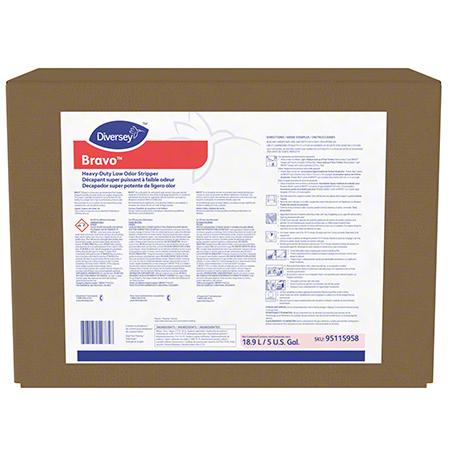 Bravo Low Odor Floor Stripper 5 GAL Heavy Duty 1/Drum