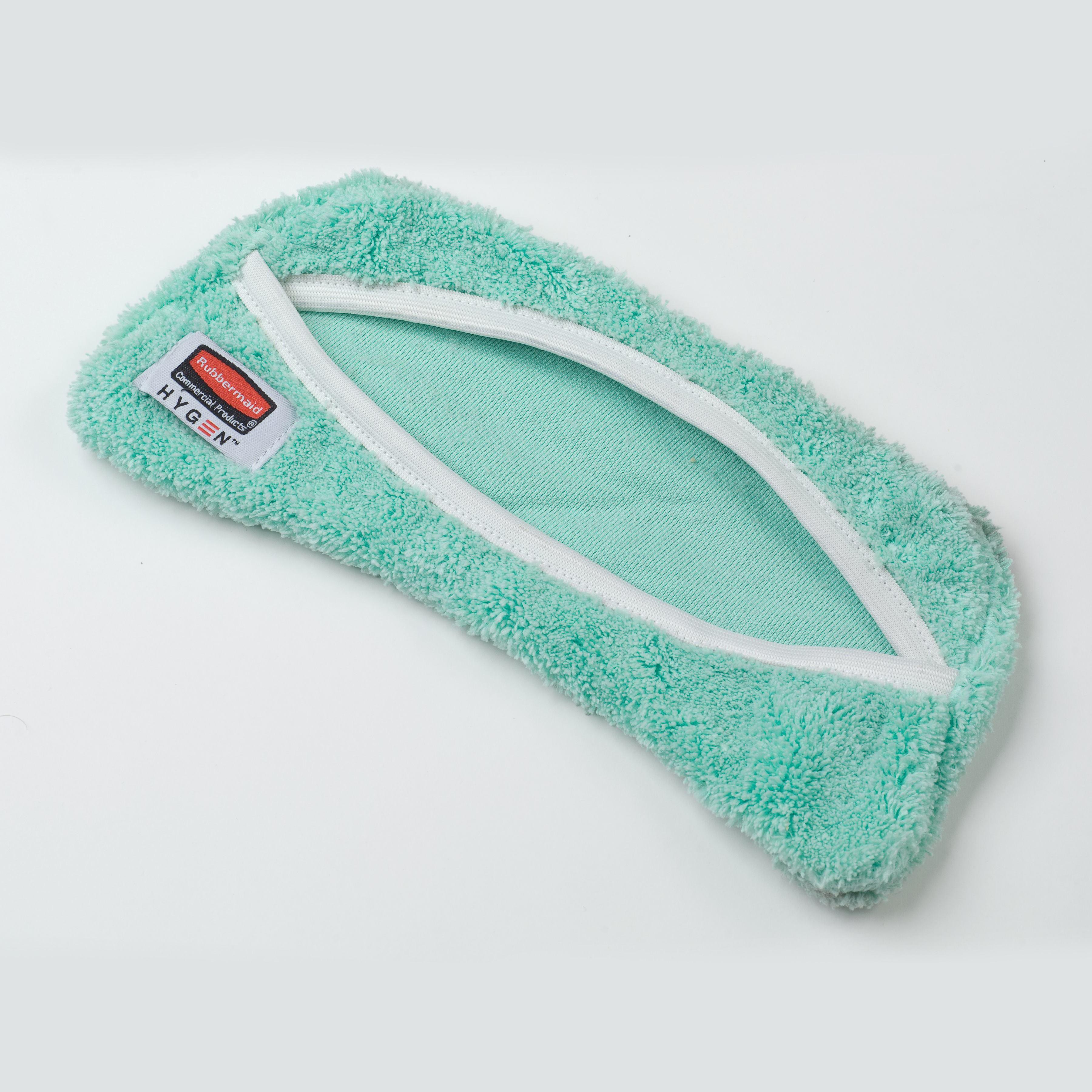 Hygen™ Flexi Frame Dust Mop Green Microfiber 12/Case
