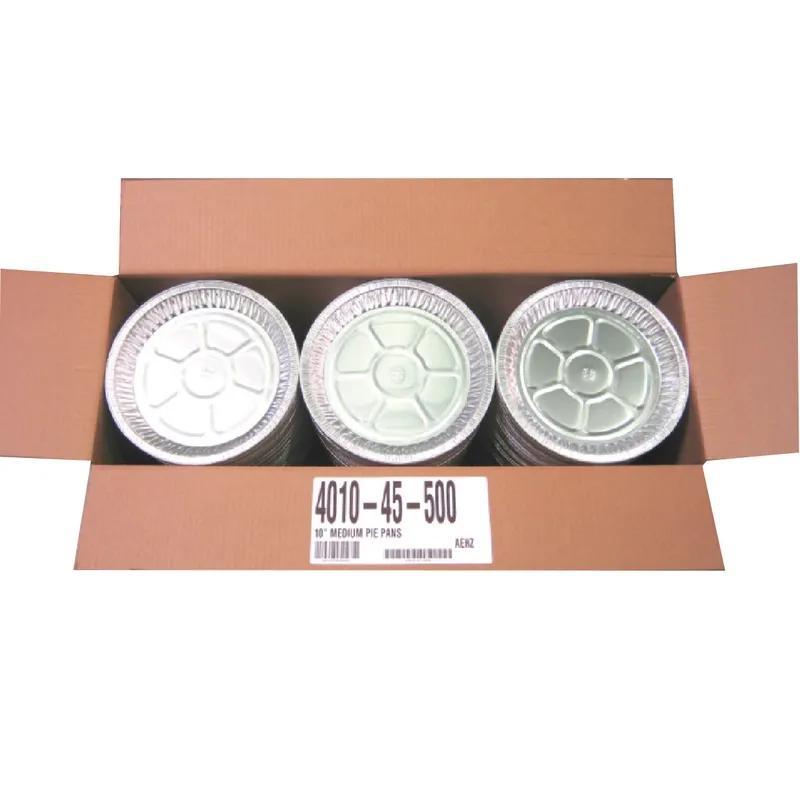 Pie Pan Medium (MED) 10 IN Aluminum Round 500/Case