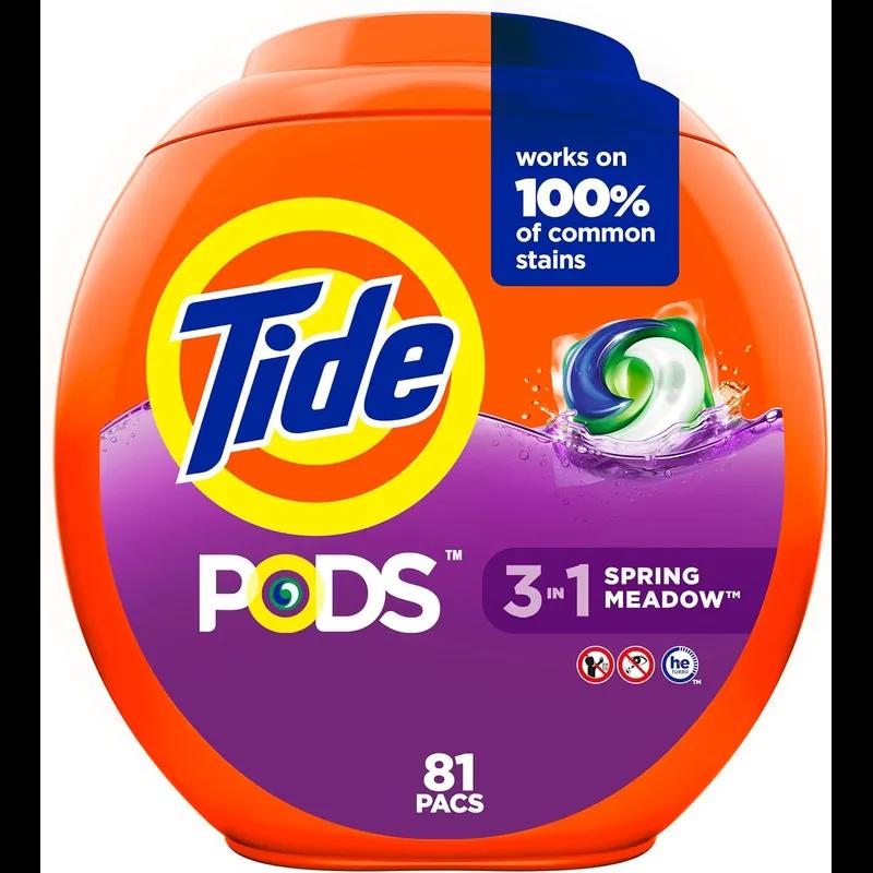 Tide® Laundry Detergent Liquid Pod 76 Count/Pack 4 Count/Case