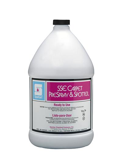 SSE Carpet Prespray & Spotter® Citrus Scent Carpet Prespray & Spotter 1 GAL Carpet Alkaline RTU Solvent-Based 4/Case