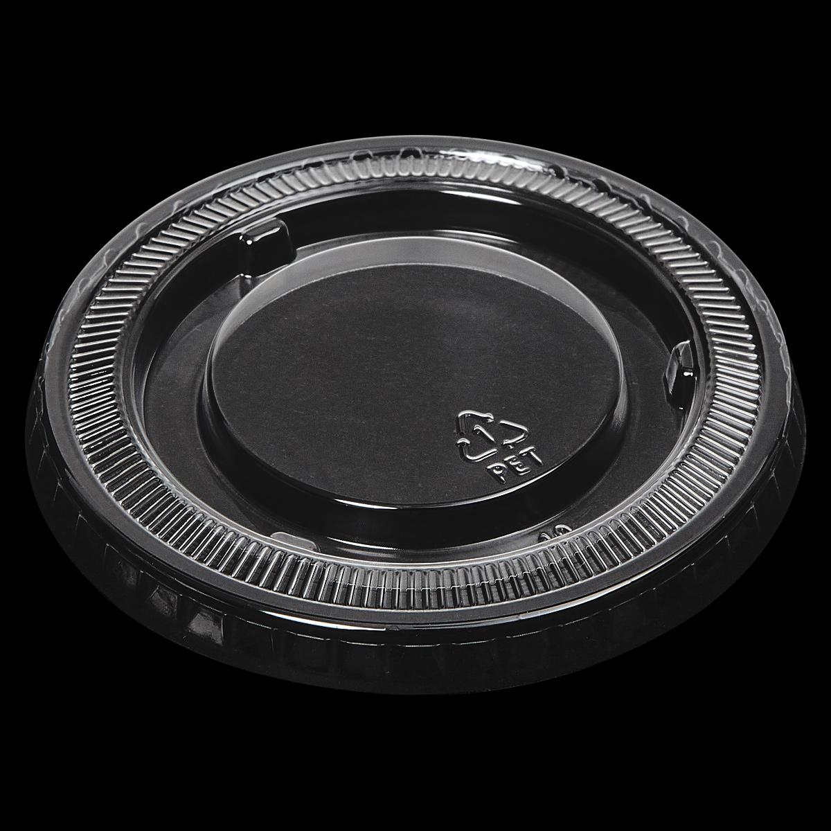 Victoria Bay Lid Flat 78MM PET Clear For Cold Cup No Slot 2000/Case