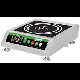 Induction Cooktop 21.0625X18X8.1875 IN Stainless Steel 120V 15Amp Digital Countertop 1/Each