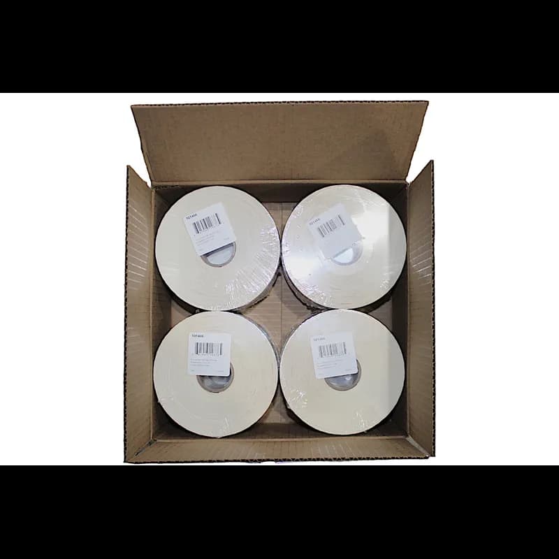 Ground Beef 73% Lean/27% Fat Meat Nutritional Label 1.5X4.125 IN Purple Black UV 1000 Count/Roll 12 Rolls/Case