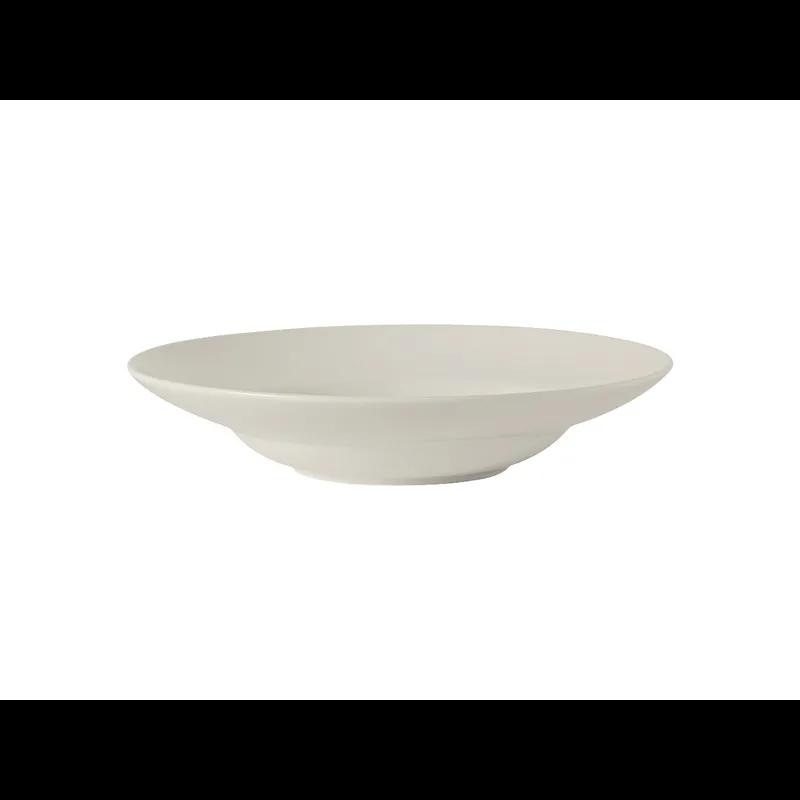 AlumaTux Modena Pasta & Salad Bowl 10.5 OZ China Pearl White Round Fully Vitrified 12/Case