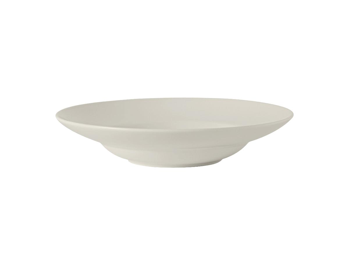 AlumaTux Modena Pasta & Salad Bowl 10.5 OZ China Pearl White Round Fully Vitrified 12/Case