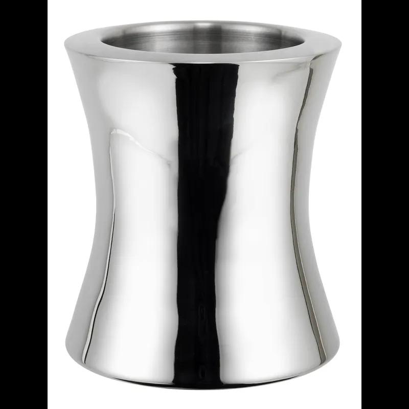 Wine Wine Cooler 5.125X6.75 IN Stainless Steel Hourglass Double Wall 1/Each