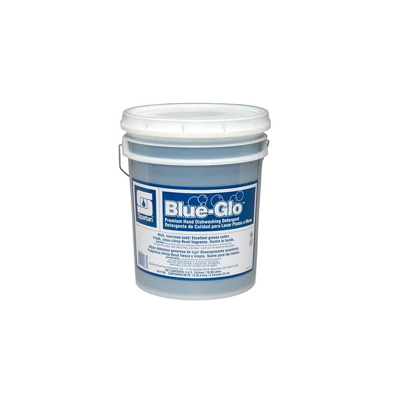Blue-Glo Fresh Scent Manual Dish Detergent 5 GAL Neutral Liquid Hand Premium 1/Pail