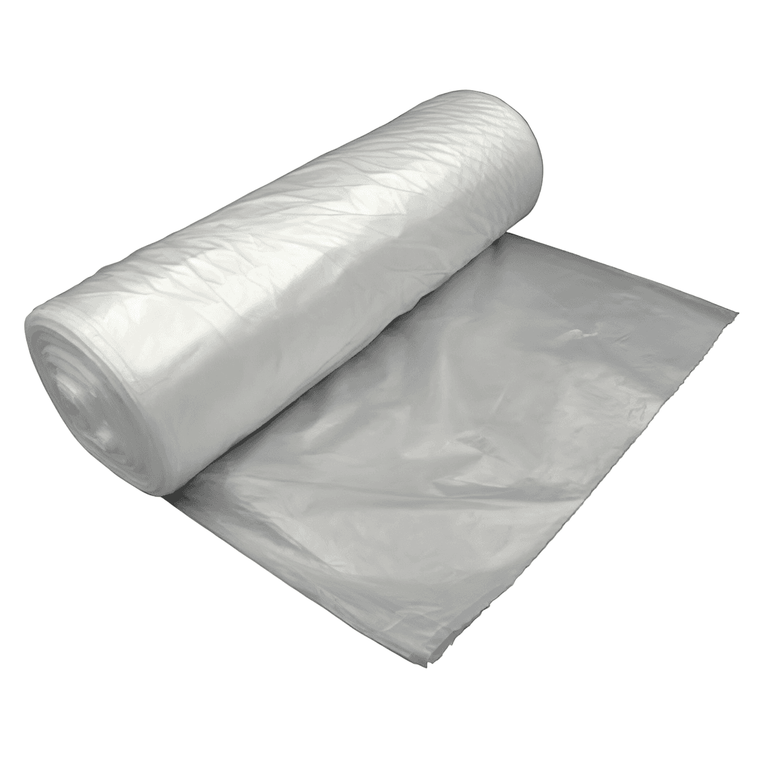 Victoria Bay Can Liner 24X27 IN Clear Plastic 6MIC Roll 50 Count/Pack 20 Packs/Case 1000 Count/Case