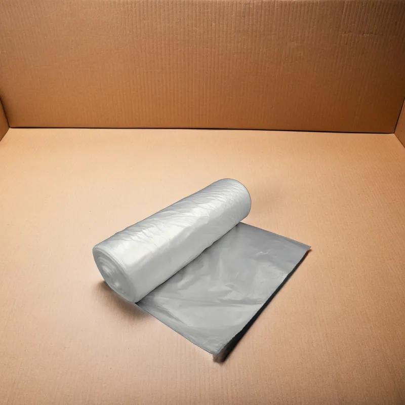 Victoria Bay Can Liner 24X27 IN Clear Plastic 6MIC Roll 50 Count/Pack 20 Packs/Case 1000 Count/Case