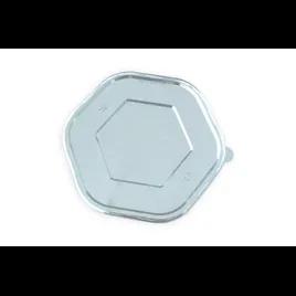 Victoria Bay Lid Flat 9.65X9.01X0.39 IN PLA Clear Hexagon For 34 OZ Bowl Freezer Safe 400/Case