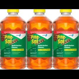 Pine-Sol® Pine All Purpose Cleaner Deodorizer 80 OZ Multi Surface Antibacterial 3/Case