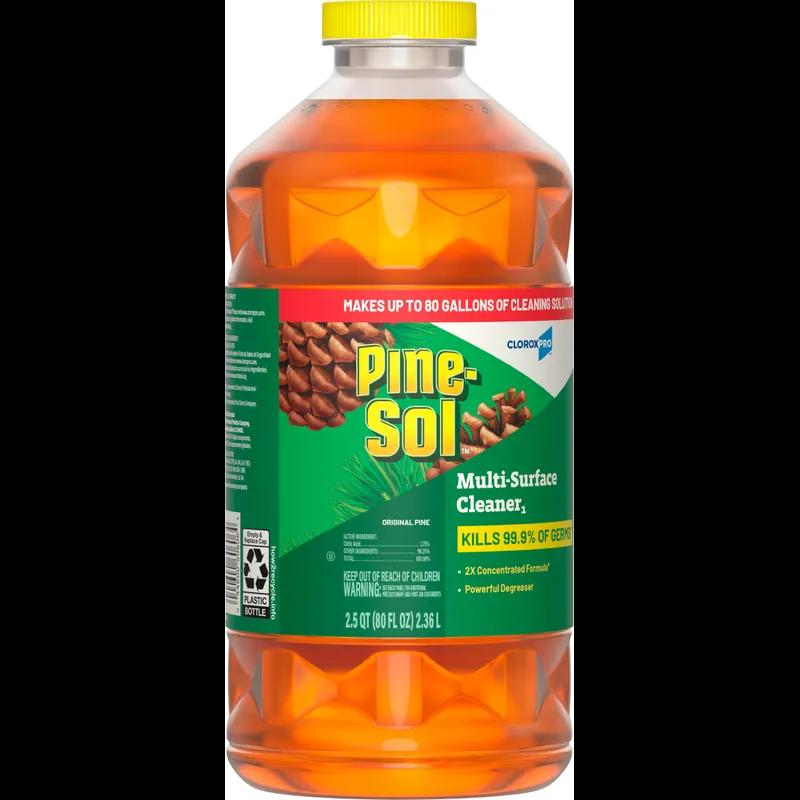 Pine-Sol® Pine All Purpose Cleaner Deodorizer 80 OZ Multi Surface Antibacterial 3/Case