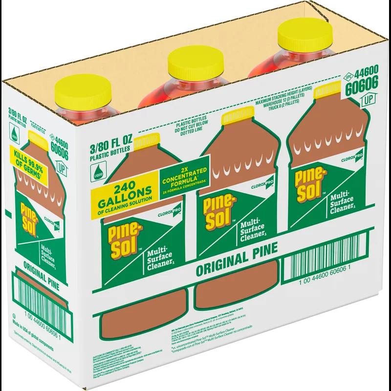 Pine-Sol® Pine All Purpose Cleaner Deodorizer 80 OZ Multi Surface Antibacterial 3/Case