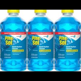 Pine-Sol® Sparkling Wave All Purpose Cleaner Deodorizer 80 OZ Multi Surface Antibacterial 3/Case