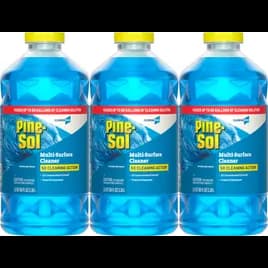 Pine-Sol® Sparkling Wave All Purpose Cleaner Deodorizer 80 OZ Multi Surface Antibacterial 3/Case