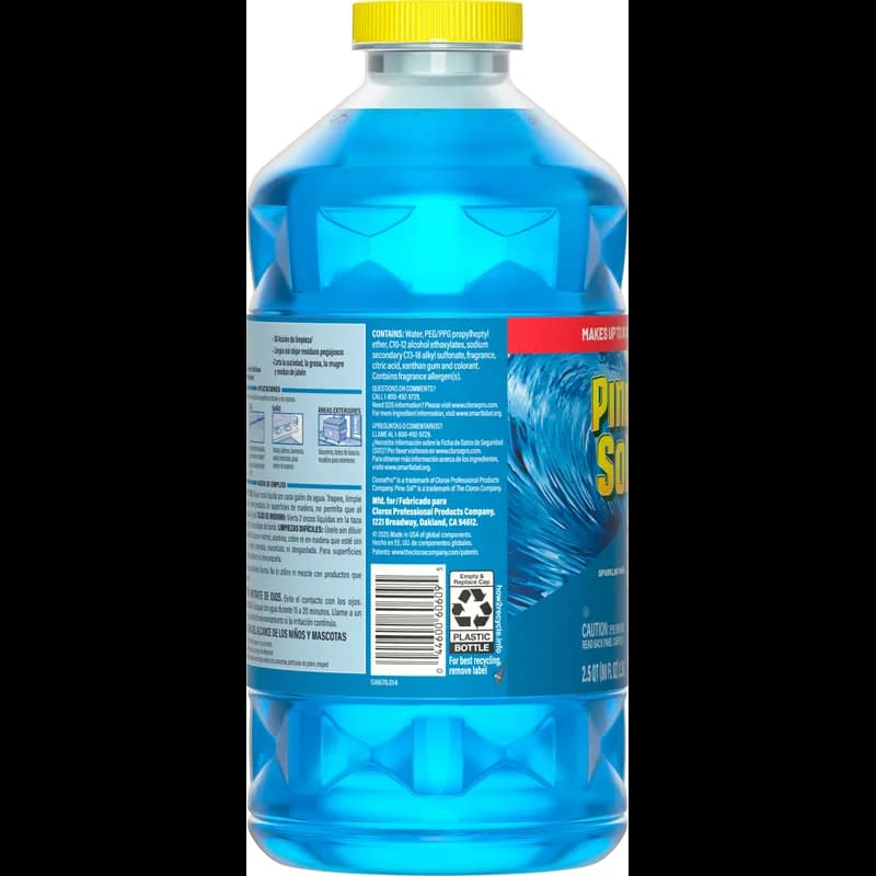 Pine-Sol® Sparkling Wave All Purpose Cleaner Deodorizer 80 OZ Multi Surface Antibacterial 3/Case