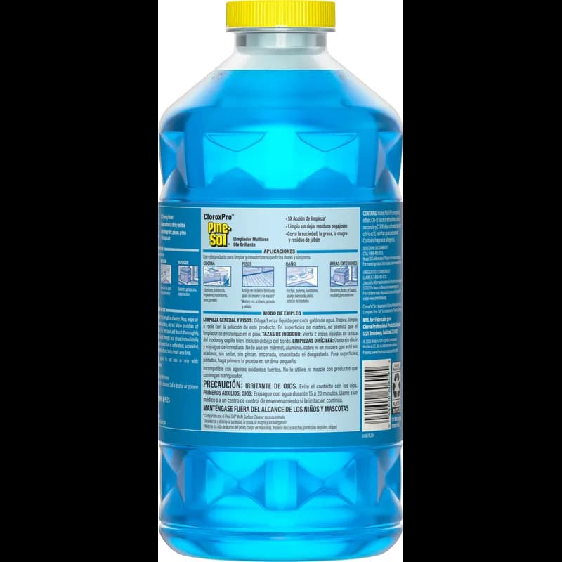 Pine-Sol® Sparkling Wave All Purpose Cleaner Deodorizer 80 OZ Multi Surface Antibacterial 3/Case