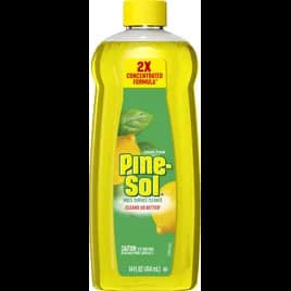 Pine-Sol® Lemon All Purpose Cleaner Deodorizer 14 OZ Screw Cap 12/Case